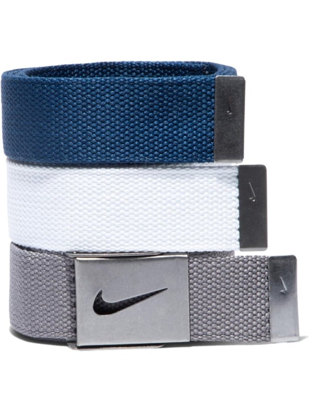 Men's 3-Pack Adjustable Web Belts - Casual, Versatile, Durable Accessories